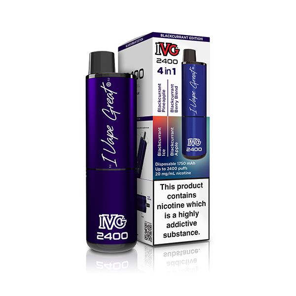 Blackcurrant Edition IVG 2400 Disposable