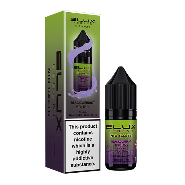 Blackcurrant Menthol by ELUX Legend Salts 10ML