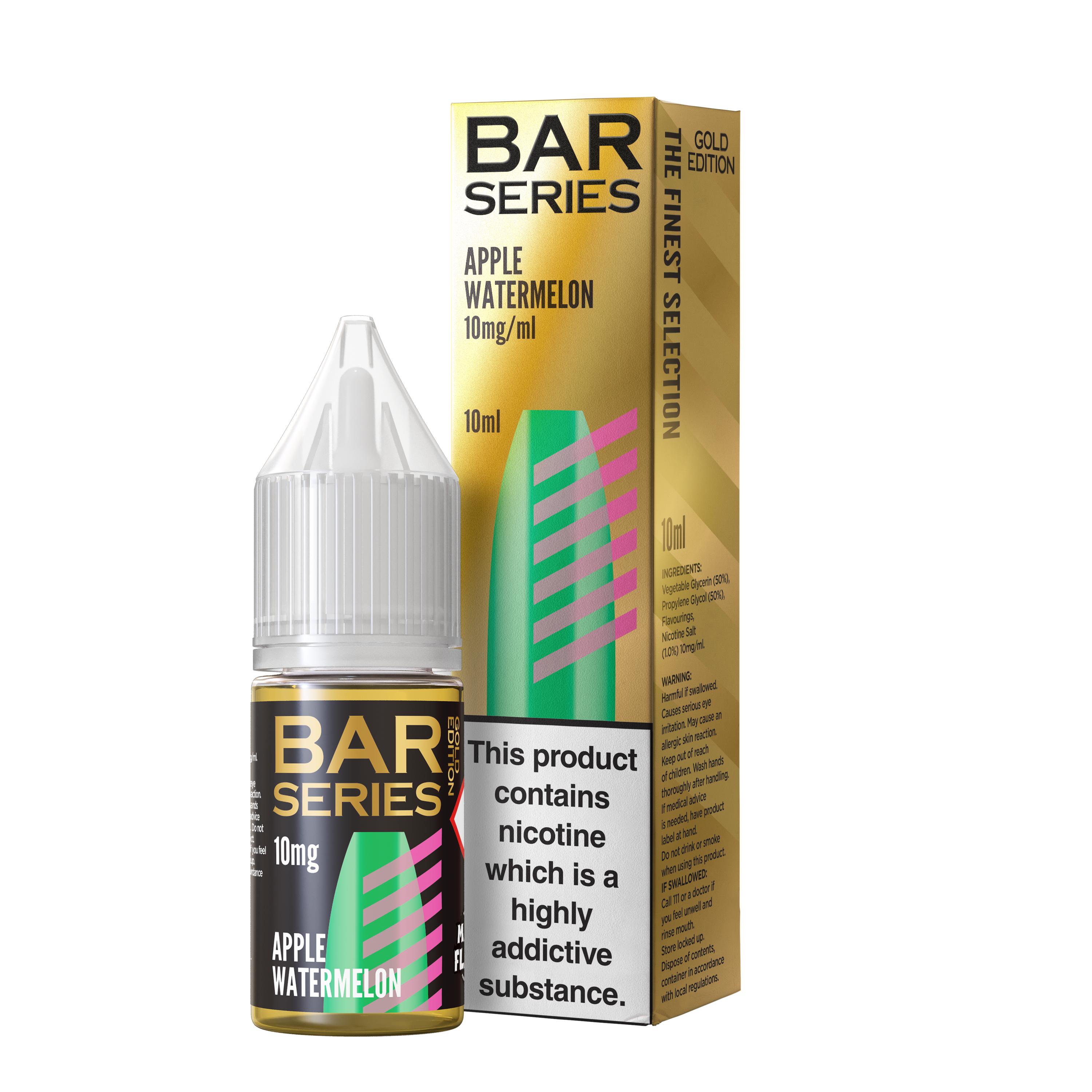 Apple Watermelon by Bar Series Gold Edition 10ML