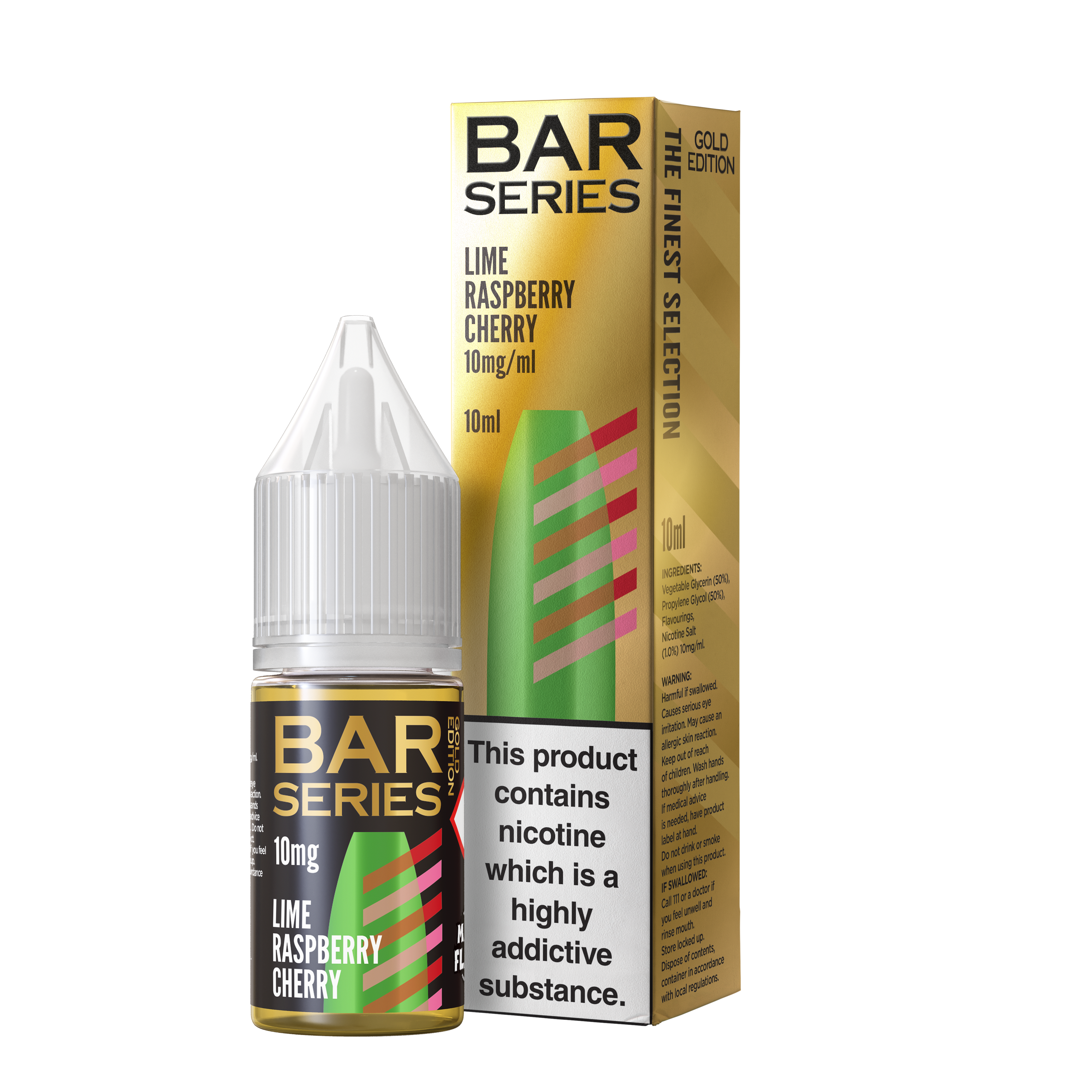 Lime Raspberry Cherry by Bar Series Gold Edition 10ML