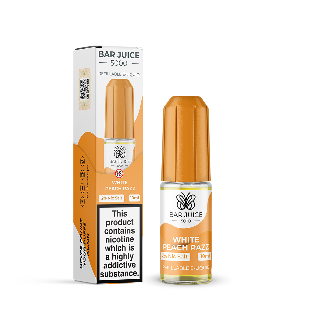 White Peach Razz by Bar Juice 5000 10ML